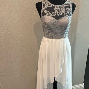 Hi low party dress juniors size 0